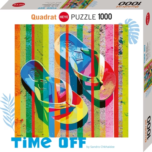 Heye puzzle pătrate Ura, vacanța! 1000 de piese