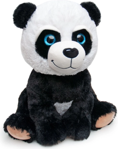 Panda de pluș cu ochi sclipitori 40 cm - 1 bucată