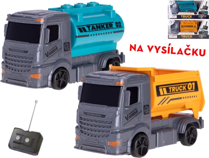 Camion RC 13 cm, 27 MHz – cisternă sau basculantă