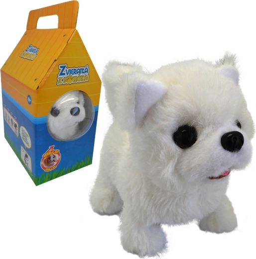 Căţeluşul Bibi care merge pe baterii pentru copii de la 3 ani