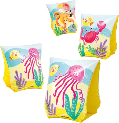 Mânecuțe gonflabile de înot cu motive marine 23 × 15 cm INTEX