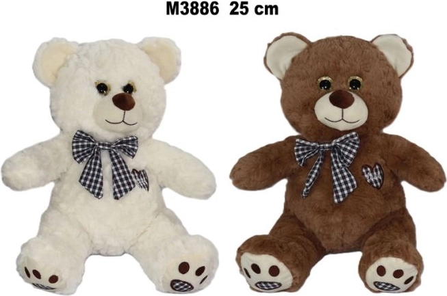 Ursuleț de pluș de 25 cm - 1 bucată