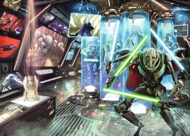 Puzzle RAVENSBURGER Star Wars – antagoniști: General Grievous, 1000 piese