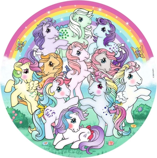 Puzzle rotund Ravensburger My Little Pony 500 piese