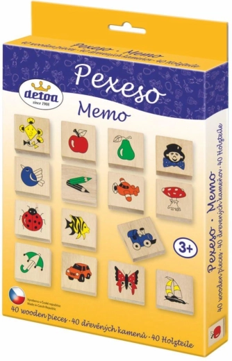 Pexeso din lemn Detoa