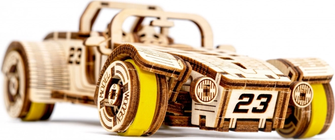 Puzzle 3D din lemn roadster