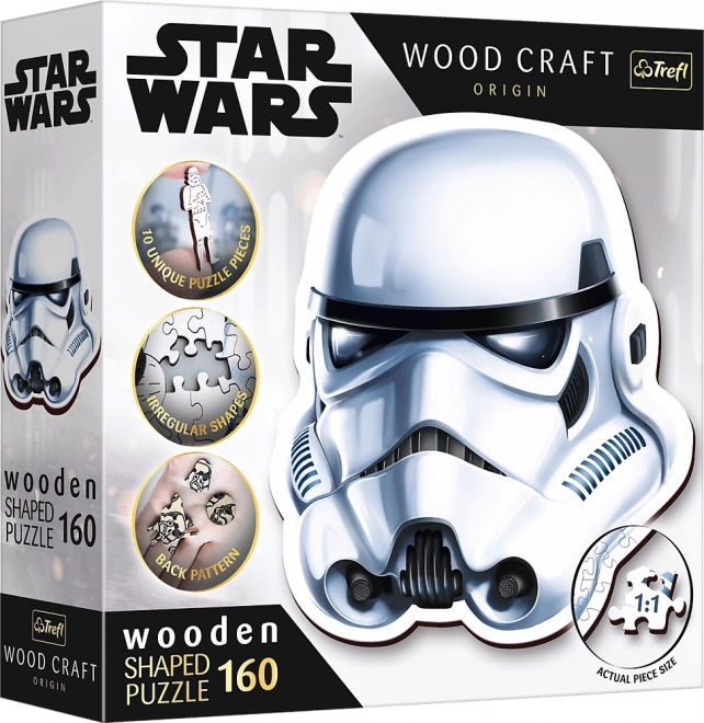 Puzzle din lemn STAR WARS, 160 piese