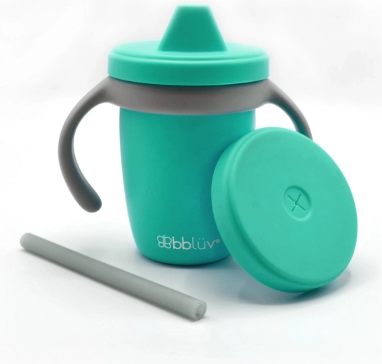 Bblüv Küp pahar de băut din silicon, evolutiv, aqua