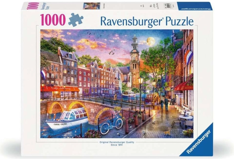Puzzle Ravensburger Amsterdam 1000 de piese