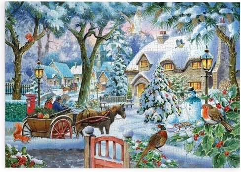 Puzzle House of Puzzles Aproape acasă, 500 de piese mari