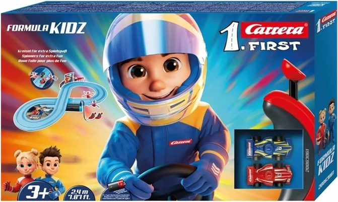 Carrera First pistă de curse Formula Kidz 2,4 m