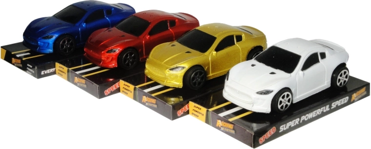 Mașină cu mecanism – jucărie colorată