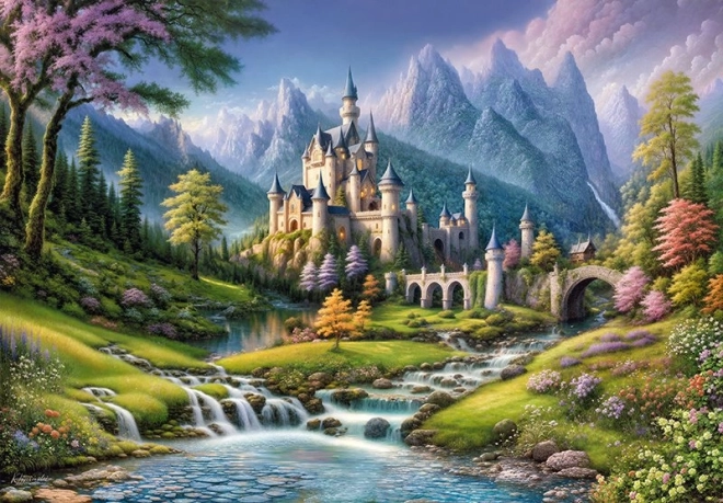 Puzzle Castel Feeric 500 piese Cherry Pazzi