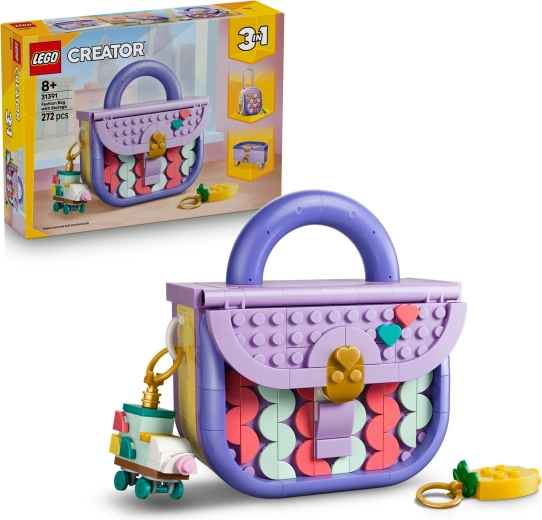 LEGO Creator 3 în 1 Geantă la modă cu spațiu de depozitare