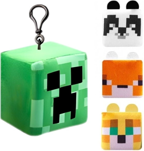 Cub pluş Minecraft – breloc cu clips