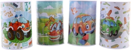 Pușculiță metalică mașinuțe vesele