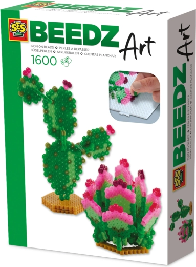 Mărgele termofuzibile Art – cactus și suculente 3D