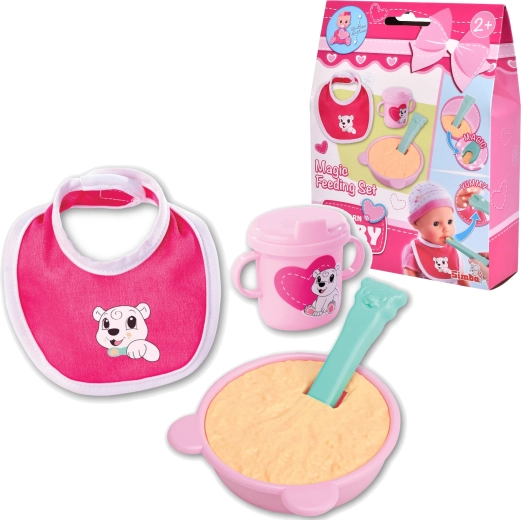 Simba New Born Baby set magic de hrănire pentru păpuși
