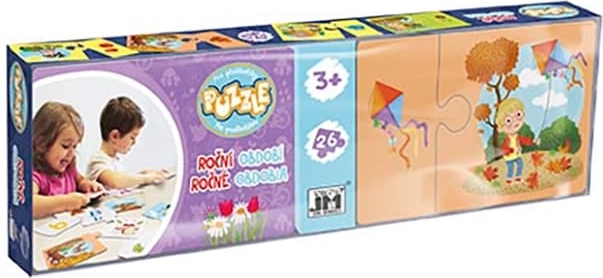 Puzzle pentru preșcolari – Anotimpurile