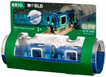 Set Metro care luminează în întuneric cu tunel