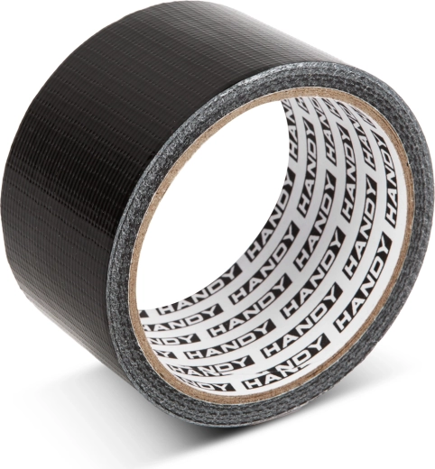 Bandă adezivă textilă universală neagră 10 m × 48 mm
