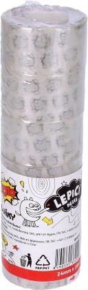 Bandă adezivă transparentă 24 mm x 10 m - 6 buc