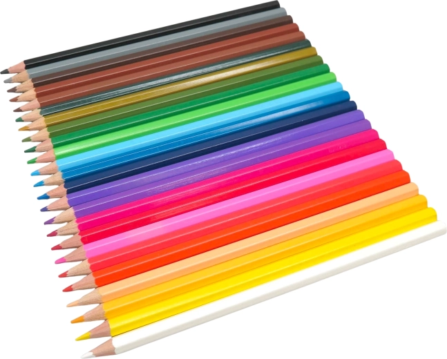 Creioane colorate dinozaur (24 culori)