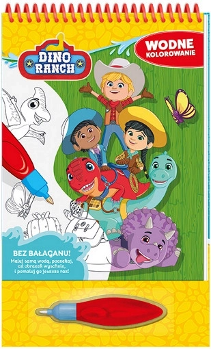 Dino Ranch cărți de colorat cu apă – partea 1
