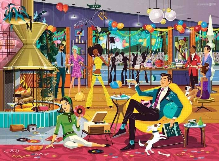 Puzzle Ravensburger Jazzy! Timp de petrecere 500 de piese