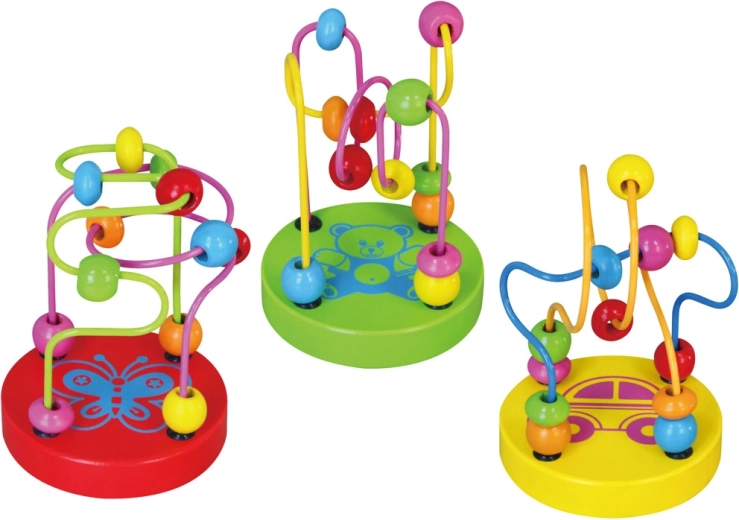 Babu labirint din lemn pentru copii (6 variante)