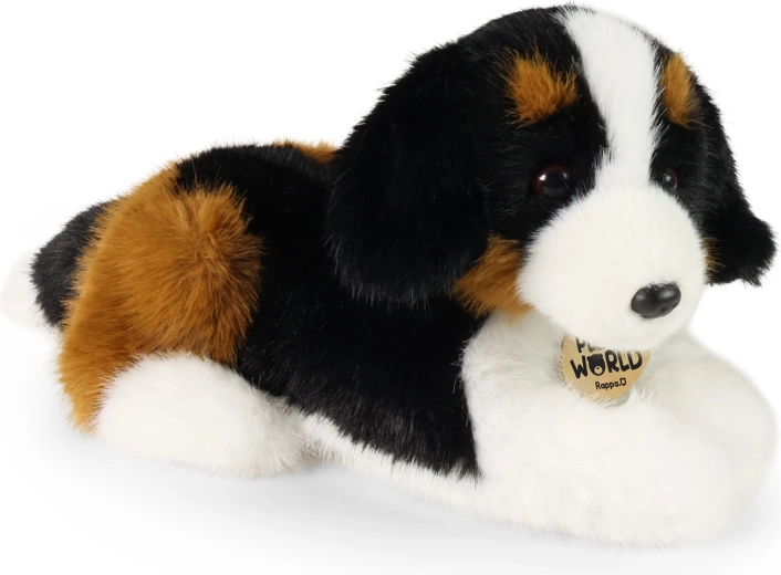 Câine de munte de Berna din pluș, 22 cm, Eco-Friendly Plush World