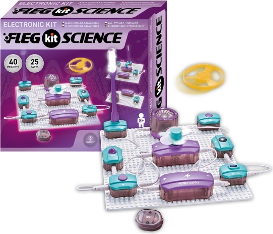 Kit electronic de construcție Fleg Science