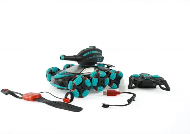 DRIVERO Mașină RC De Curse cu Pulverizare și Împușcare