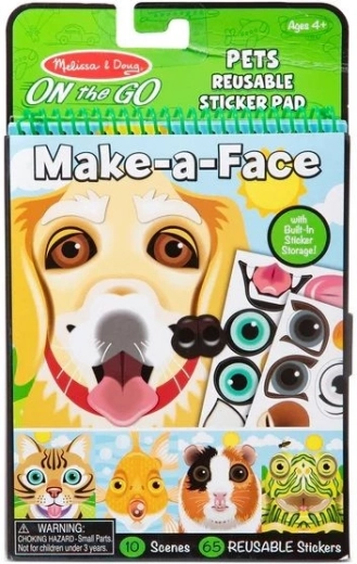 Set creativ Make-a-Face: Animale de companie