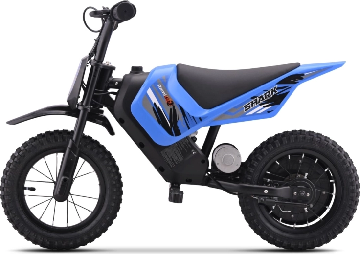 Motocicletă electrică pentru copii Shark – albastră