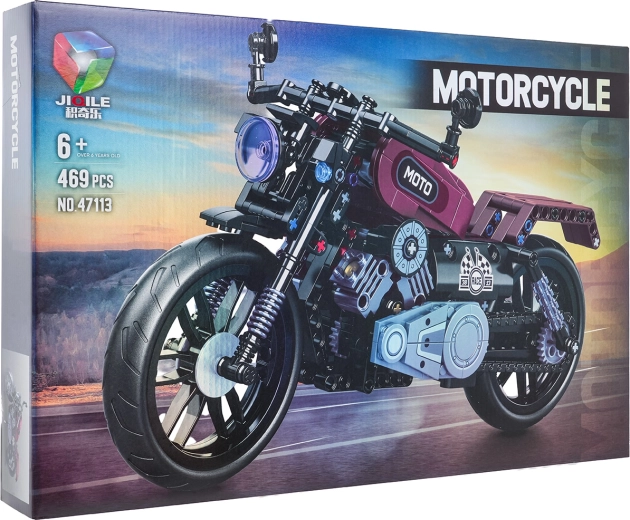 Set de construcție pentru motocicletă, 469 de piese