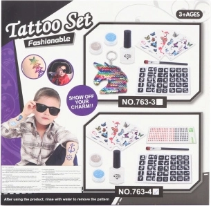 Set de tatuaje cu sclipici pentru copii