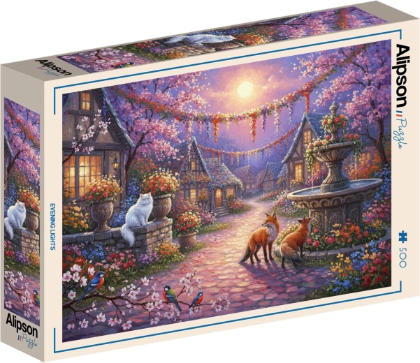 Puzzle Alipson Lumini nocturne 500 de piese