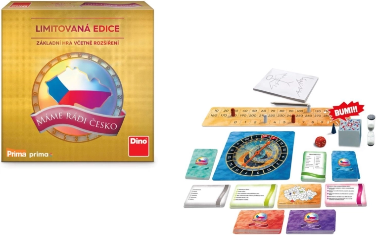 Ne place Cehia – ediție limitată, joc de familie pentru petreceri