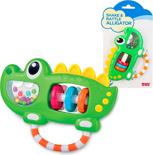 Hap-P-Kid zornăitoare crocodil pentru bebeluși
