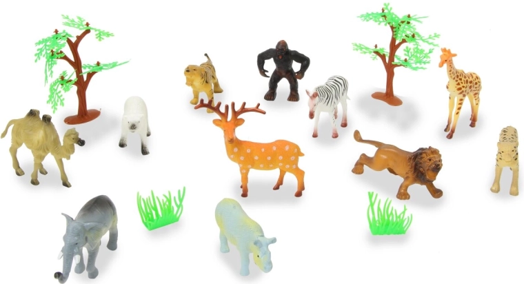 Set Jamara de animale sălbatice (16 buc.)