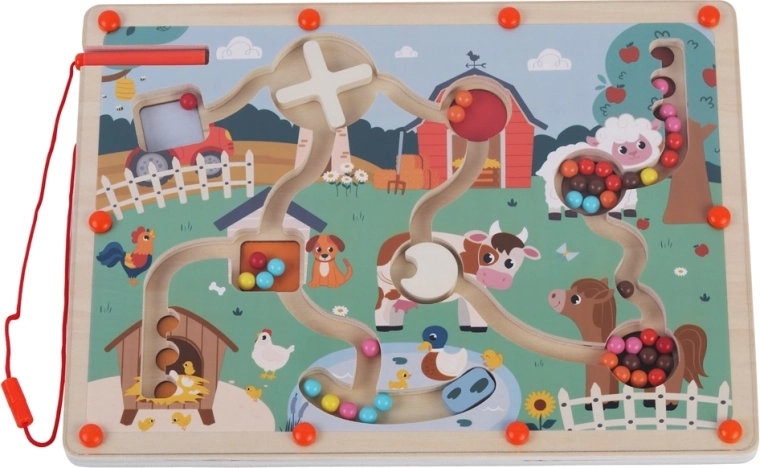 2Kids Toys Tablă de joc magnetică Ferma