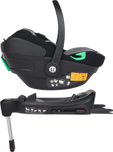 Petite&Mars scaun auto Core Pro i-Size Black Grey 40–87 cm cu bază ISOFIX