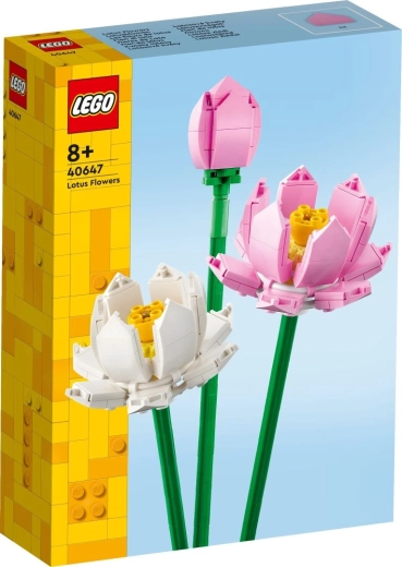 LEGO flori de lotus set decorativ de construcție