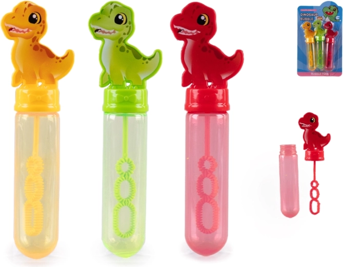 Baloane de săpun cu dinozauri 15 cm – set de 3 bucăți