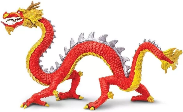 Safari Ltd. figurină dragon chinezesc cu coarne
