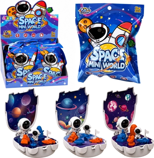 Space Mini World mini bază spațială cu figurină de astronaut