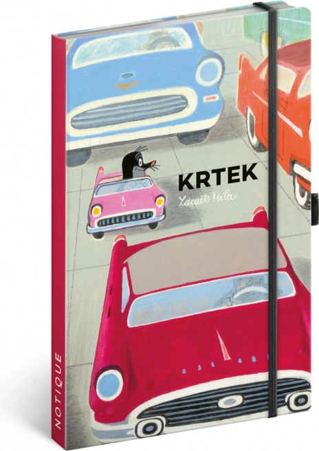 Caiet Krtek și mașinuța, dictando 13 × 21 cm
