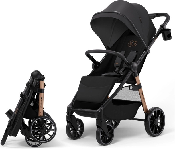 Cărucior sport Kinderkraft Grande 2 midnight black