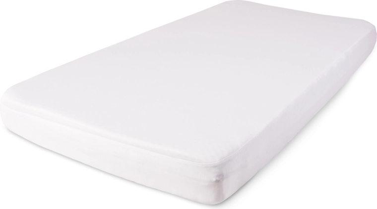 Cearșaf elastic impermeabil Tencel 70 × 140 cm alb